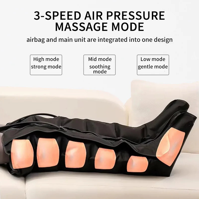 Full Leg Air Compression Massager with Remote Control