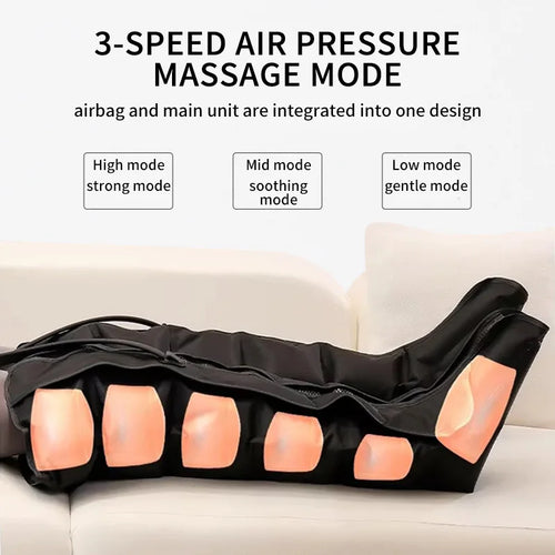 Full Leg Air Compression Massager with Remote Control