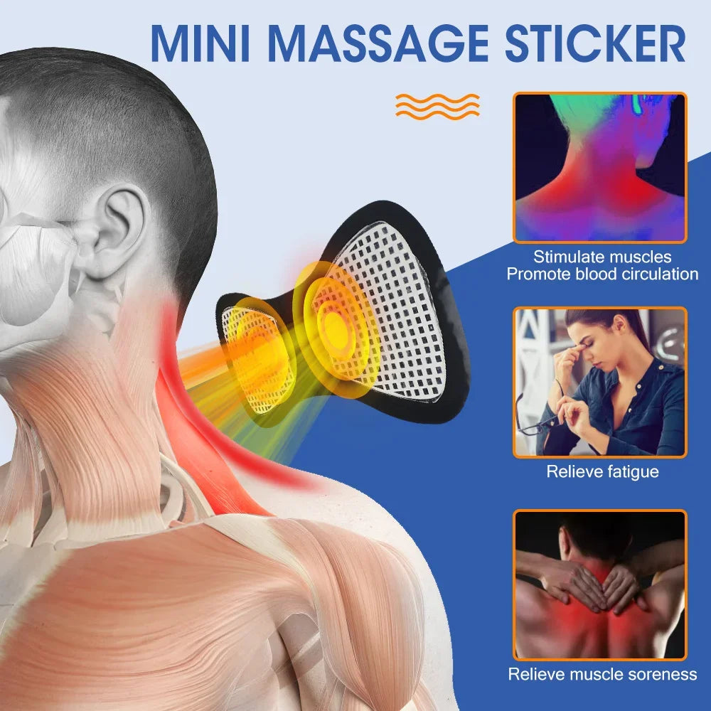 Mini EMS Electric Neck & Body Massager