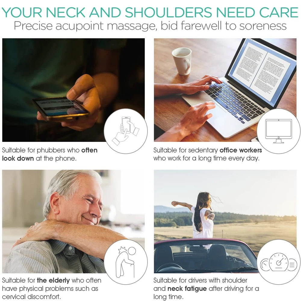 Shiatsu Dual Trigger Point Neck & Shoulder Massager