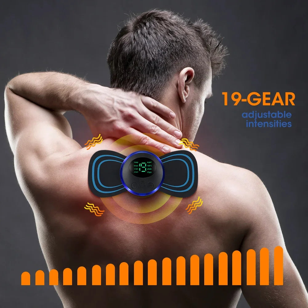Mini EMS Electric Neck & Body Massager