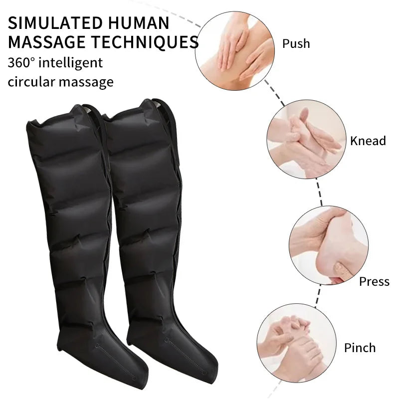 Full Leg Air Compression Massager with Remote Control