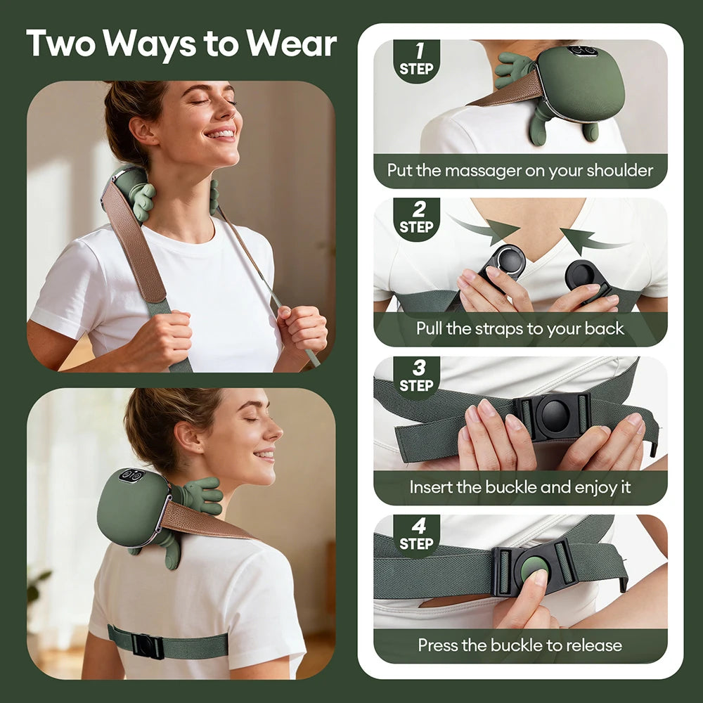 Bionic Finger Wireless Neck & Shoulder Massager