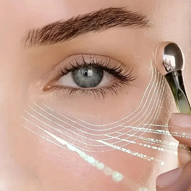 Premium Eye Roller Massager & Cream Applicator Wand