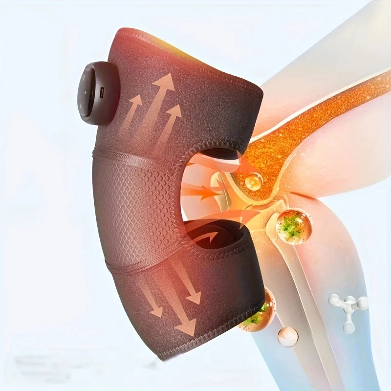 3-in-1 Heated Knee, Shoulder & Elbow Massager Wrap