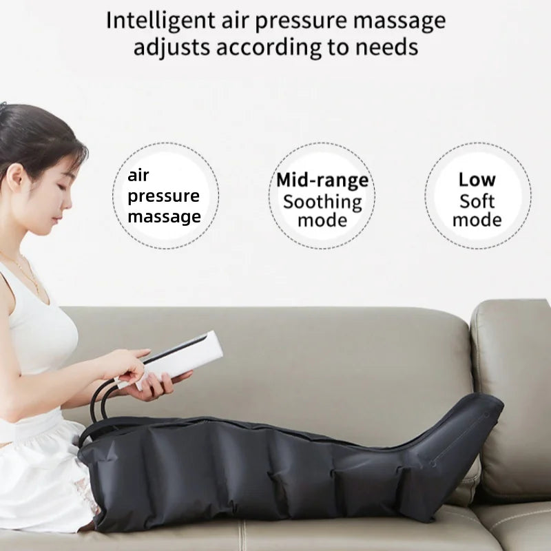 Full Leg Air Compression Massager with Remote Control