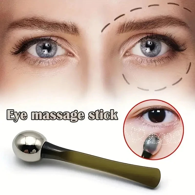 Premium Eye Roller Massager & Cream Applicator Wand