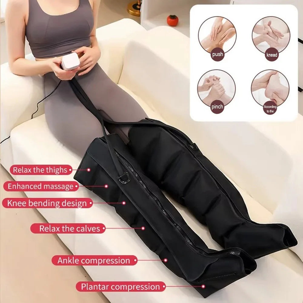 Full Leg Air Compression Massager with Remote Control