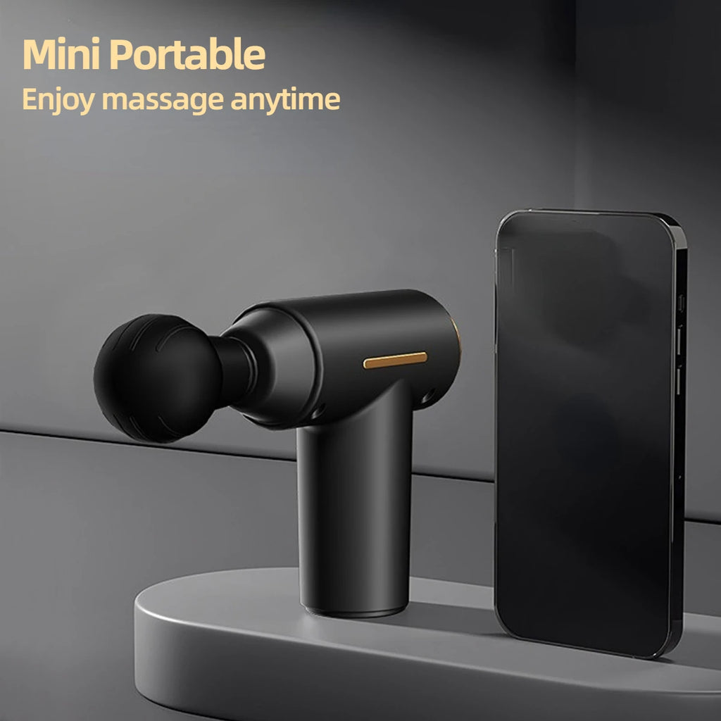 Portable Mini Muscle Massage Gun – Deep Tissue Percussion Massager