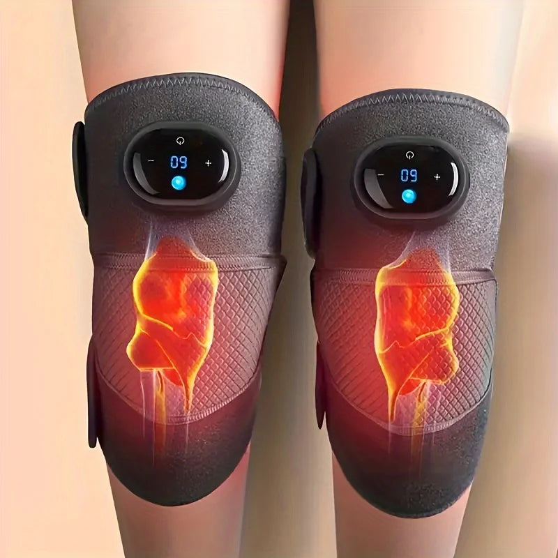 3-in-1 Heated Knee, Shoulder & Elbow Massager Wrap