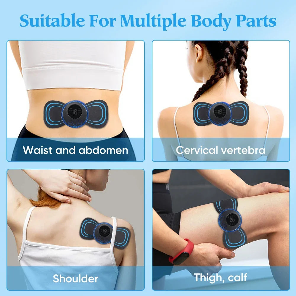 Mini EMS Electric Neck & Body Massager